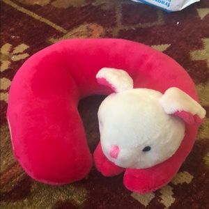 cute neck support for your little during  travel